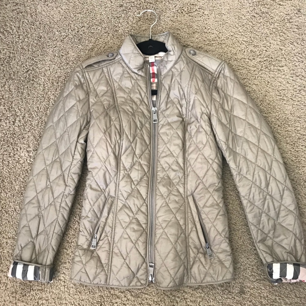 Authentic Burberry Quilted Jacket